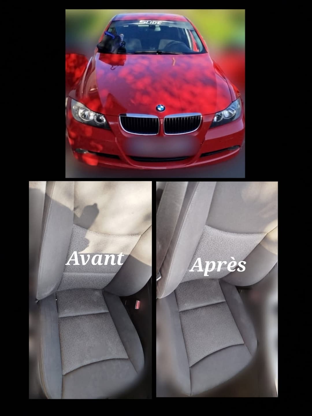 Nettoyage intérieur BMW